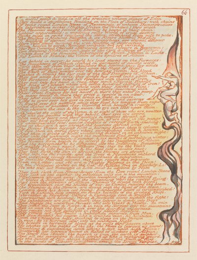 Jerusalem, Platte 66 von William Blake